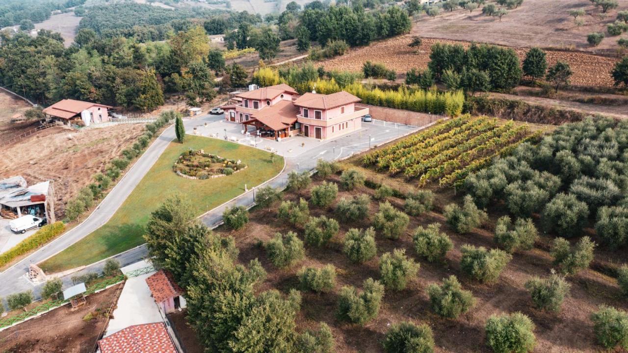 Agriturismo Ciociaro " Il Colle " Hotel Ristorante チェプラーノ エクステリア 写真