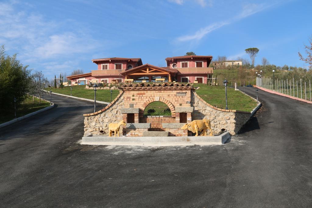 Agriturismo Ciociaro " Il Colle " Hotel Ristorante チェプラーノ エクステリア 写真